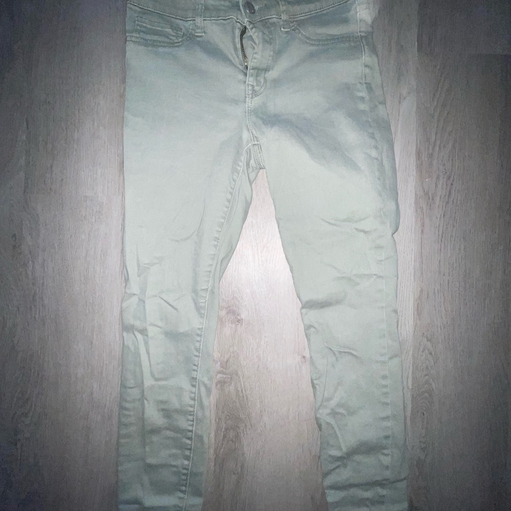 GAP Green Jeggings Slim Fit